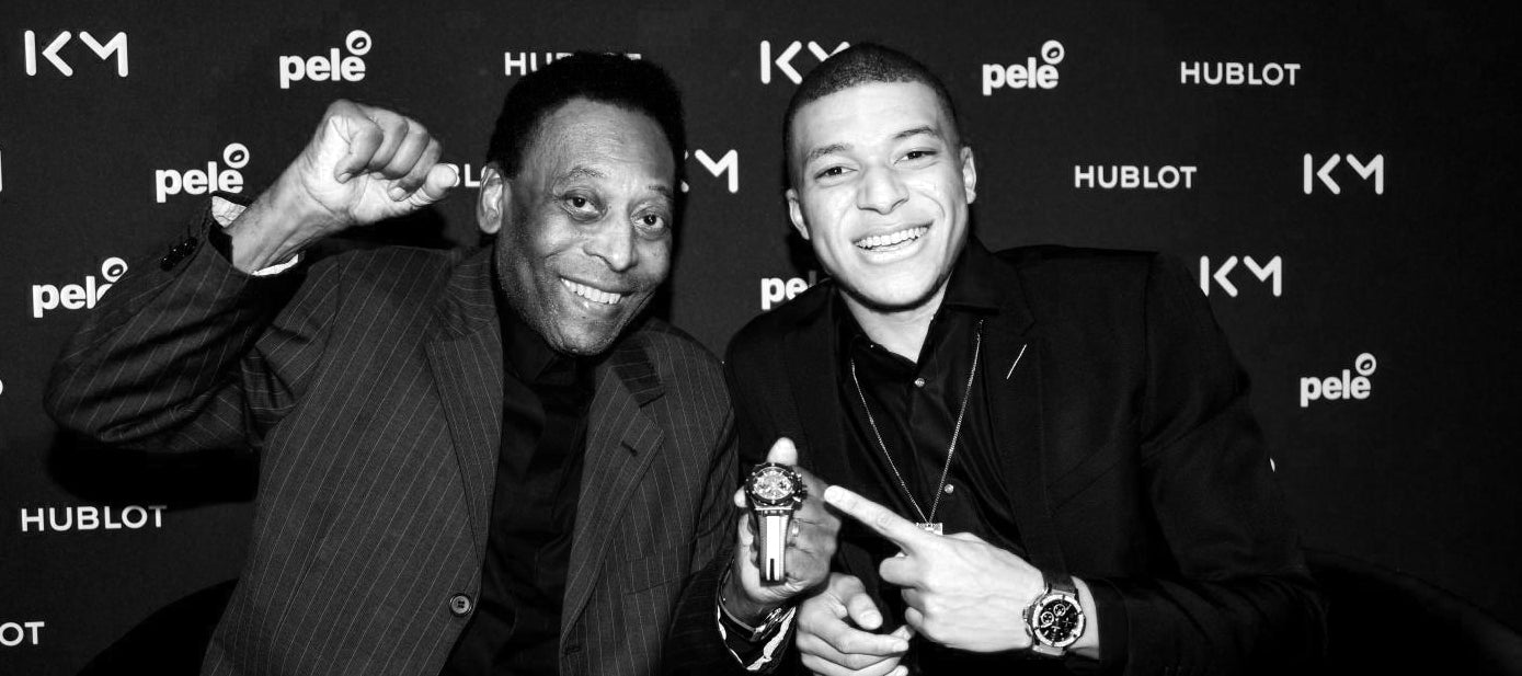 Luxury watches and gentlemen footballer